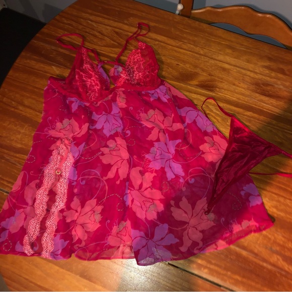 Victoria’s Secret babydoll dress lingerie L - Picture 1 of 6